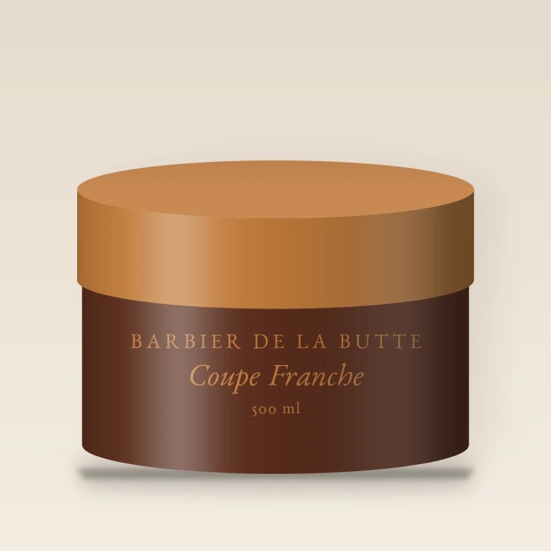 Masque capillaire restructurant Coupe Franche – Barbier de la Butte, pot 500 ml