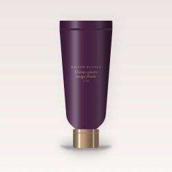 Crème solaire visage fluide à l'acide hyaluronique SPF 50+ – Maison Nuance, tube 50 ml