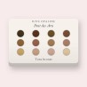 Palette yeux infroissable Pont des Arts – Rive Opaline, 4 × 1,2 g, teinte Tons bronze