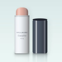Baume à lèvres Basalte au beurre de kokum – Vellaure, stick 4,5 g