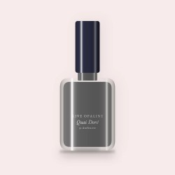 Vernis à ongles ultra-résistant Quai Doré – Rive Opaline, flacon 10 ml, teinte 32 Anthracite
