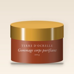 Gommage corps purifiant au beurre de mangue – Terre d'Ocrelle, pot 200 g