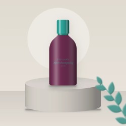 Après-shampooing protection couleur à l'huile d'amande – Zelliane, photo d'ambiance