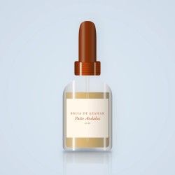 Huile capillaire protectrice Patio Andaluz – Brisa de Azahar, flacon compte-gouttes 50 ml