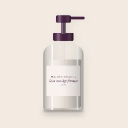 Soin anti-âge fermeté à l'extrait d'edelweiss – Maison Nuance, flacon-pompe 50 ml