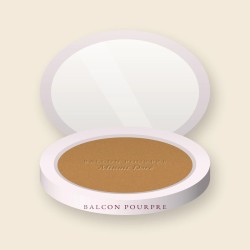 Enlumineur Minuit Doré à l'huile de camélia – Balcon Pourpre, boîtier 7 g, teinte Bronze doré