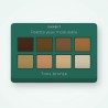 Palette yeux modulable à l'huile de noisette – Sanbit, 12 × 1 g, teinte Tons bronze