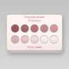 Palette yeux minimaliste Projecteur – Coulisse Rouge, 4 × 1,2 g, teinte Tons rosés
