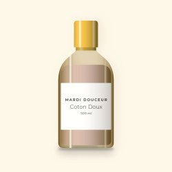 Gel douche Coton Doux à la pastèque – Mardi Douceur, flacon 500 ml