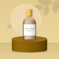 Gel douche Coton Doux à la pastèque – Mardi Douceur, photo d'ambiance