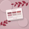 Palette yeux minimaliste Projecteur – Coulisse Rouge, photo d'ambiance