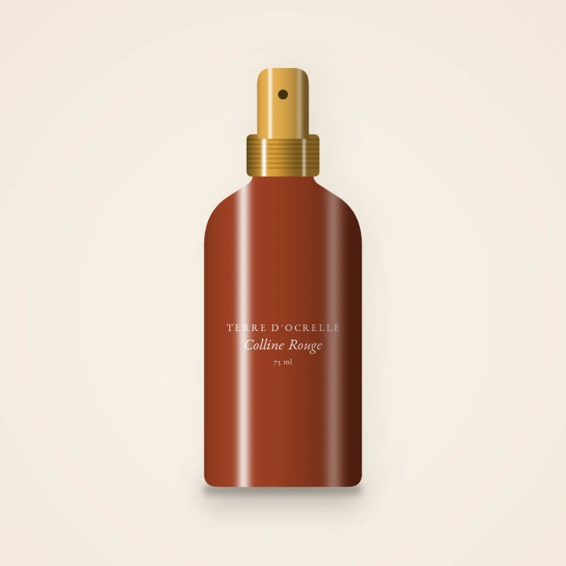 Déodorant Colline Rouge soin neutralisant – Terre d'Ocrelle, flacon spray 75 ml