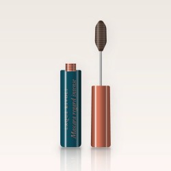 Mascara regard intense à l'huile de macadamia – Laque Rivoli, flacon et brosse 10 ml, teinte Brun