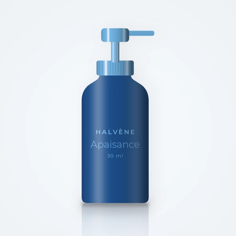 Sérum anti-fatigue Apaisance – Halvène, flacon-pompe 30 ml