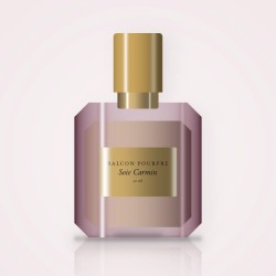 Parfum Soie Carmin authentique à la bergamote – Balcon Pourpre, flacon 50 ml