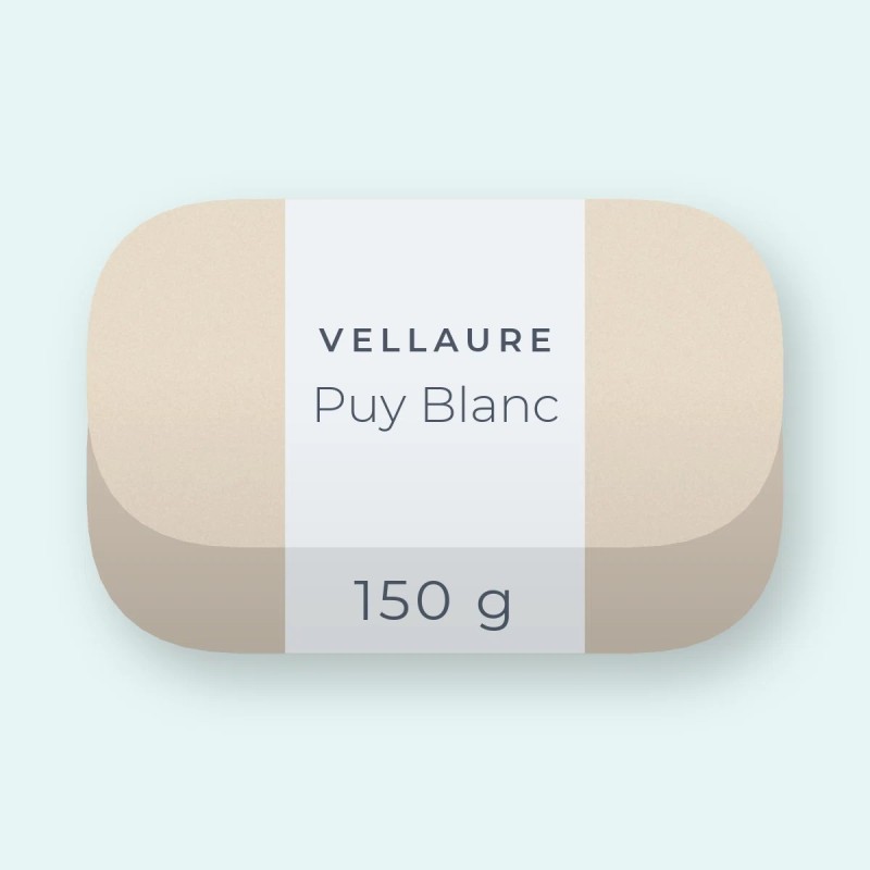 Savon Puy Blanc au beurre de karité – Vellaure, pain 150 g