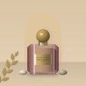 Parfum vigoureux au thé noir pour homme – Balcon Pourpre, photo d'ambiance