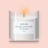 Bougie parfumée intimiste au cyprès – Vareuse, pot en verre 70 g
