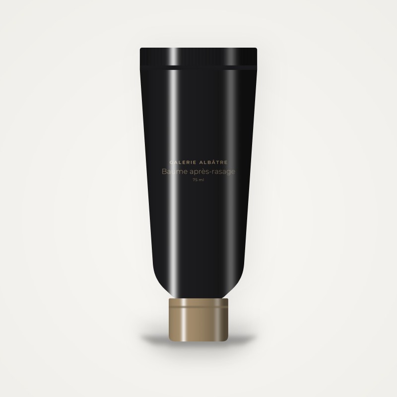 Baume après-rasage nourrissant à l'allantoïne – Galerie Albâtre, tube 75 ml