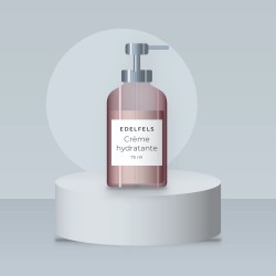 Crème hydratante peaux sèches à la niacinamide – Edelfels, photo d'ambiance