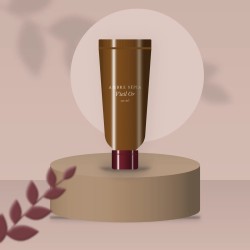Lait solaire Vieil Or non gras SPF 50 – Ambre Sépia, photo d'ambiance