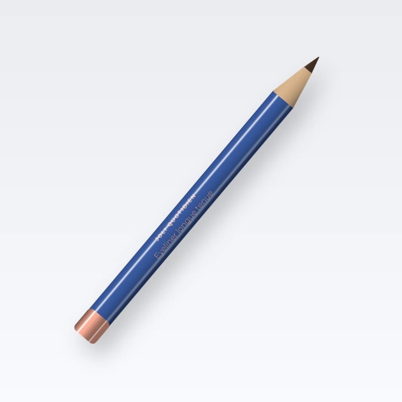 Eyeliner longue tenue à l'huile de coco – Joli Quotidien, crayon 0,3 g, teinte Brun