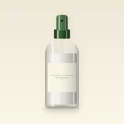 Lait solaire soyeux à l'acide hyaluronique SPF 50+ – Savonnerie du Vieux Môle, flacon spray 200 ml