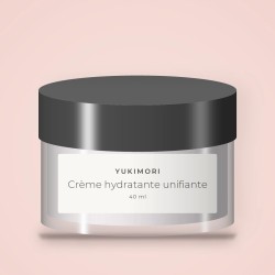 Crème hydratante unifiante à l'extrait d'avoine – Yukimori, pot 40 ml