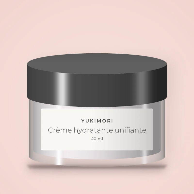 Crème hydratante unifiante à l'extrait d'avoine – Yukimori, pot 40 ml