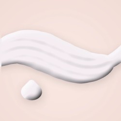 Crème hydratante unifiante à l'extrait d'avoine – Yukimori, aperçu de la texture