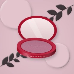 Blush Défilé à l'huile d'abricot – Coulisse Rouge, photo d'ambiance