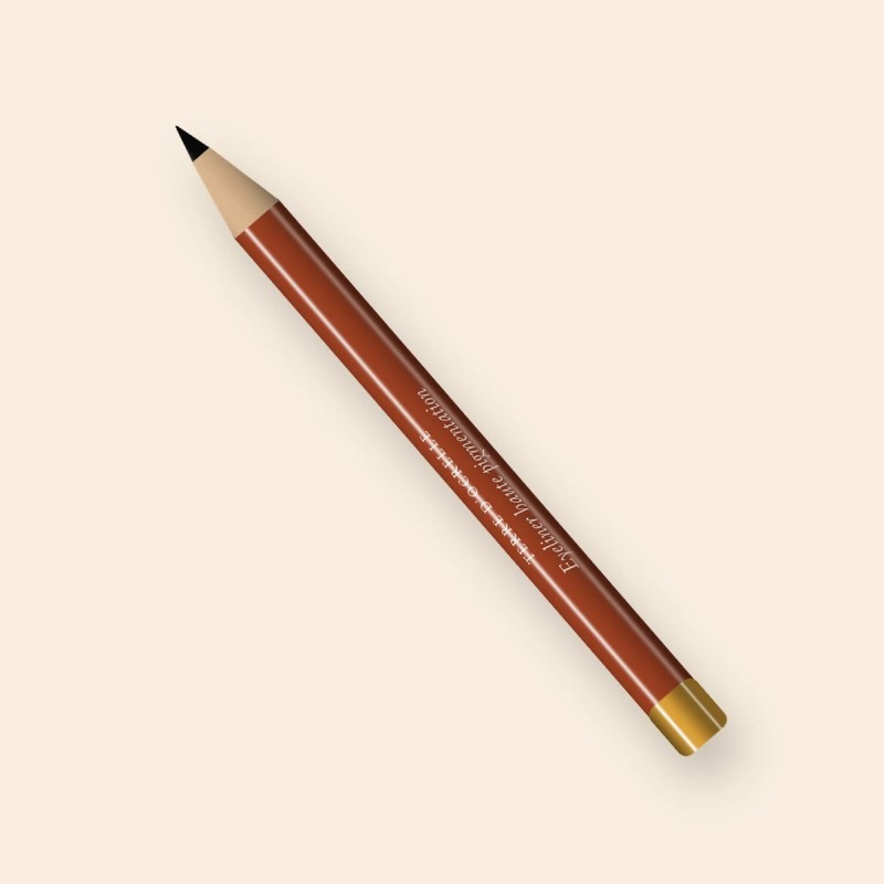 Eyeliner haute pigmentation au squalane – Terre d'Ocrelle, crayon 1,2 g, teinte Noir intense