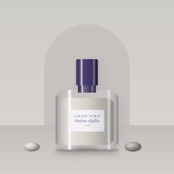 Parfum sibyllin au benjoin – Carnet d'Iris, photo d'ambiance