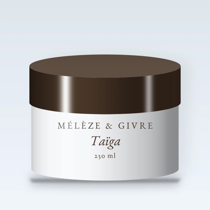 Masque capillaire Taïga aux protéines de quinoa – Mélèze & Givre, pot 250 ml