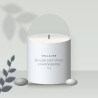 Bougie parfumée enveloppante au pamplemousse – Vellaure, photo d'ambiance