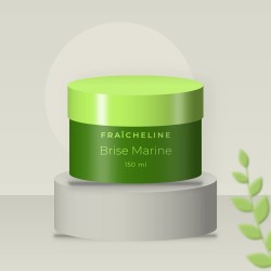 Masque capillaire gainant Brise Marine – Fraîcheline, photo d'ambiance