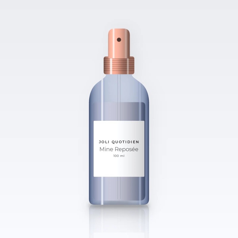 Lotion tonique Mine Reposée à l'extrait de thé vert – Joli Quotidien, flacon spray 100 ml