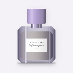 Parfum mixte vaporeux à la fleur d'oranger – Carnet d'Iris, flacon 30 ml