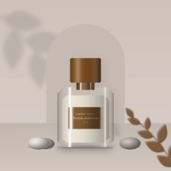 Parfum chaleureux à la coriandre pour homme – Ambre Sépia, photo d'ambiance