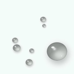 Nettoyant visage Peau de Verre à l'hydrolat de néroli – Sanbit, aperçu de la texture