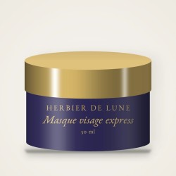 Masque visage express à l'extrait de papaye – Herbier de Lune, pot 50 ml