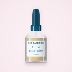 Huile capillaire brillance miroir à la pistache – Lissandre, flacon compte-gouttes 50 ml