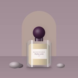 Parfum serein au bois de santal – Maison Nuance, photo d'ambiance