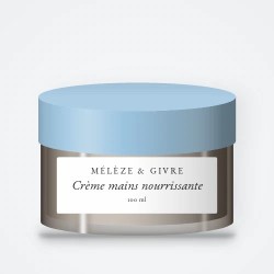 Crème mains nourrissante au beurre de murumuru – Mélèze & Givre, pot 100 ml