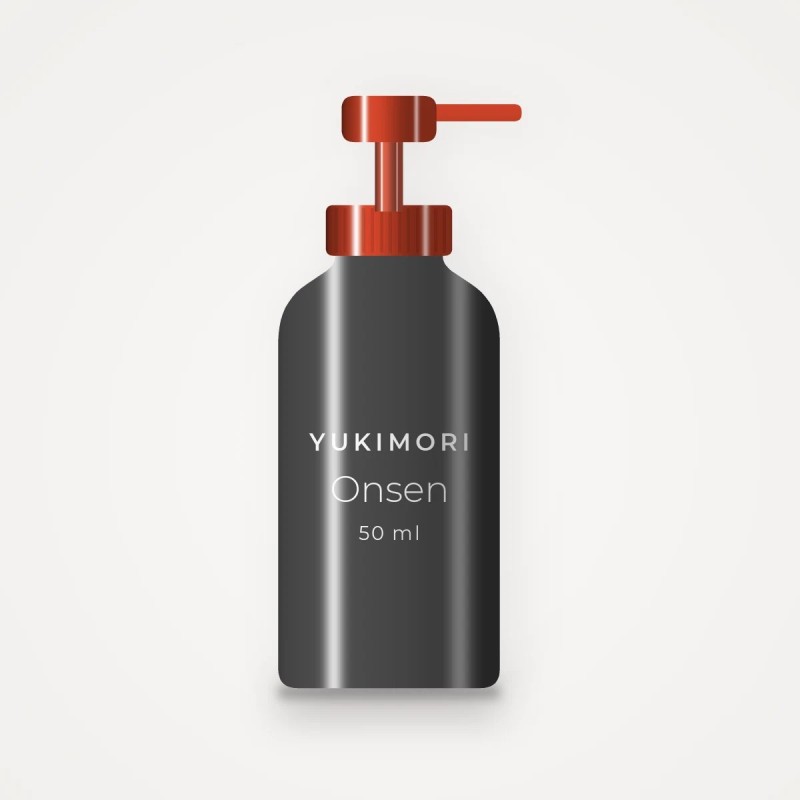 Soin anti-âge Onsen au squalane – Yukimori, flacon-pompe 50 ml