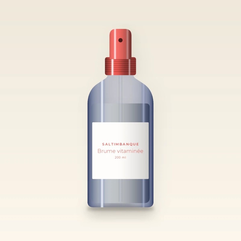 Brume parfumée vitaminée au cassis – Saltimbanque, flacon spray 200 ml