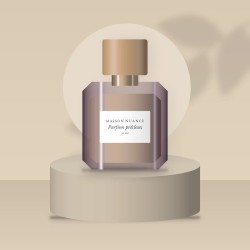 Parfum précieux à la fleur de cerisier – Maison Nuance, photo d'ambiance