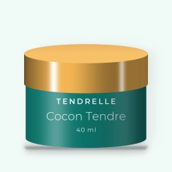 Crème hydratante Cocon Tendre à l'eau de rose – Tendrelle, pot 40 ml