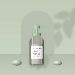 Shampooing Pain Nature à l'extrait de bambou | Galet Nu