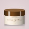 Gommage corps relaxant au sucre et à l'huile d'argan – Ambre Sépia, pot 300 g